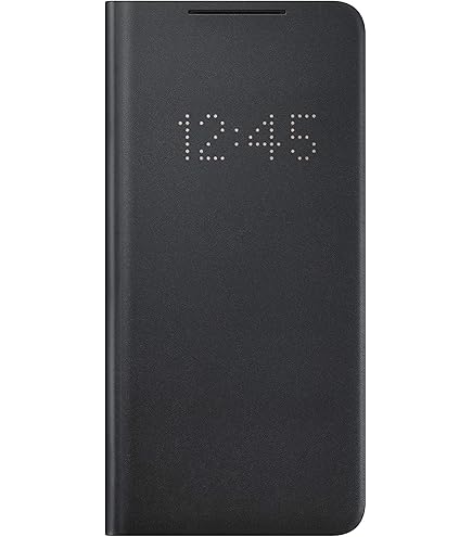 Amazon.com: Samsung Galaxy S21+ 5G LED View Cover Black : Electronics